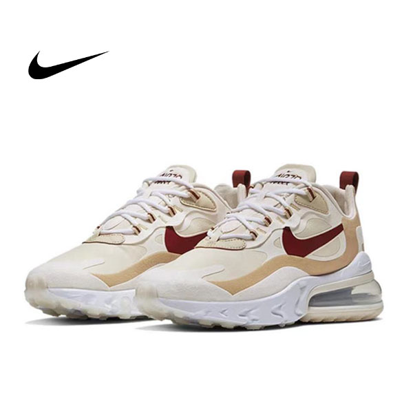 Nike Air Max 270 React奶茶色